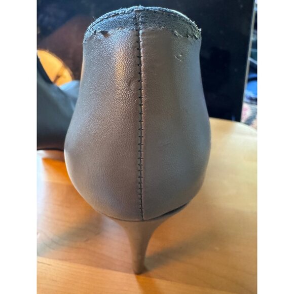 Audrey Brooke Taupe Stiletto Ankle Boots size 8 womens Grayish Brown 4+ in heel - Picture 14 of 16